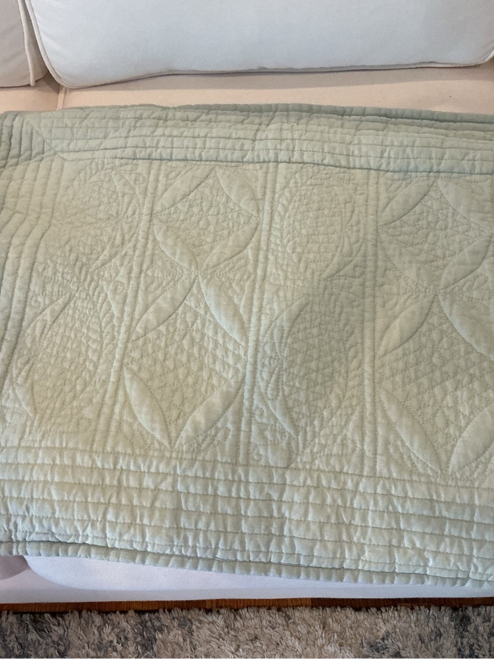 Pottery Barn Aqua Pillow Sham